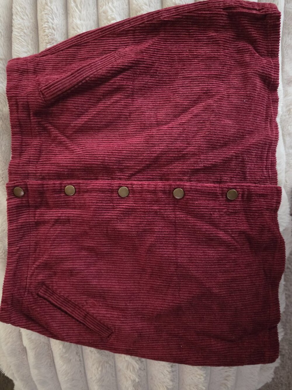 Harper heritage corduroy skirt